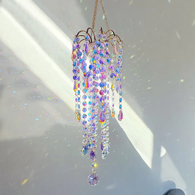 Claw Crystal Suncatcher Rainbow Window Decor-01 Claw Crystal Suncatcher Rainbow Window Decor