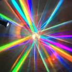 Dichroic Glass Prism Octagonal Prism Suncatcher