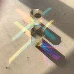 Dichroic Glass Prism Octagonal Prism Suncatcher