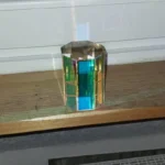 Dichroic Glass Prism Octagonal Suncatcher