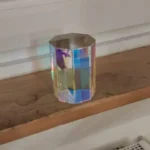 Dichroic Glass Prism Octagonal Suncatcher