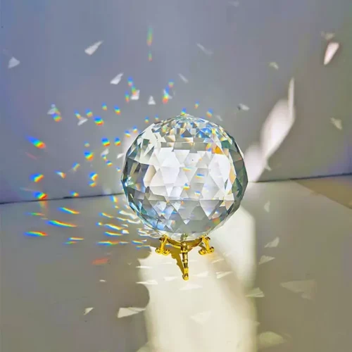 Glass Prism Sphere Rainbow Light Catcher