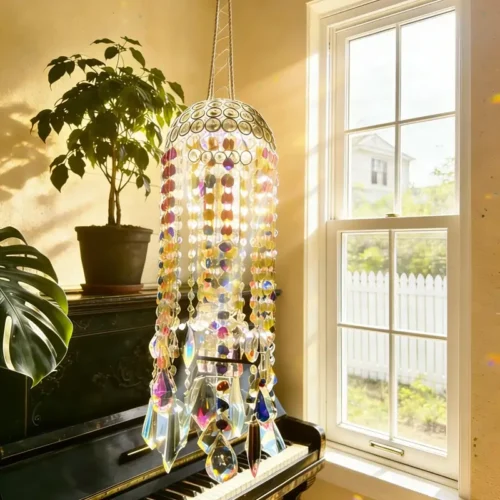 Such a pretty suncatcher! It adds a lovely touch of color and sparkle to my home.
