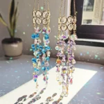 Waterfall Crystal Suncatcher Rainbow Hanging Decor