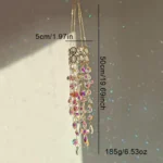 Waterfall Crystal Suncatcher Rainbow Hanging Decor